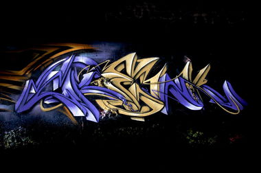 Graffiti Wall in Kleve - Photo by Jupiter - Crenk, Hall-of-Fame, HallWorks (2013)