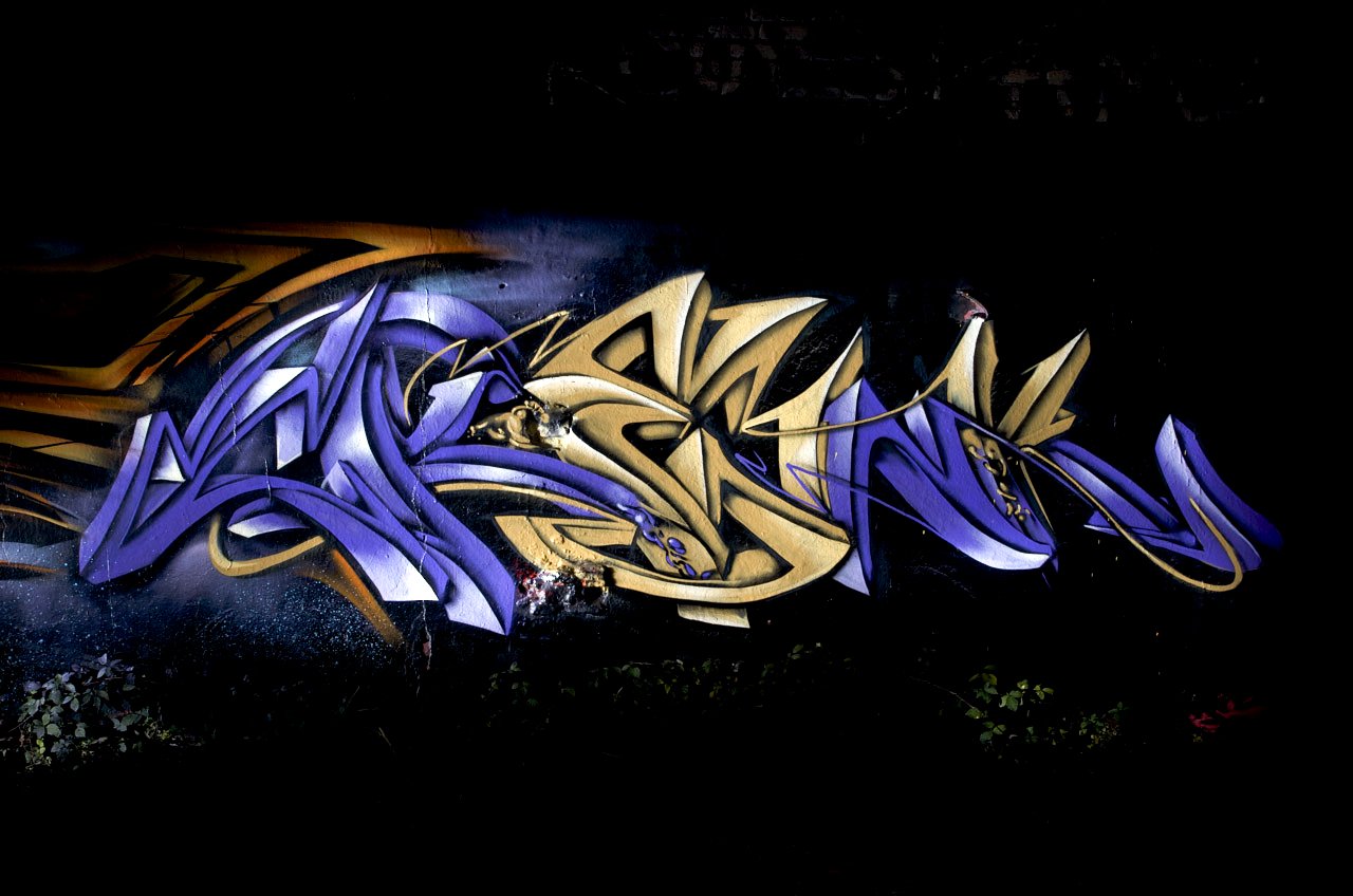 Graffiti Wall in Kleve - Photo by Jupiter - Crenk, Hall-of-Fame, HallWorks (2013)
