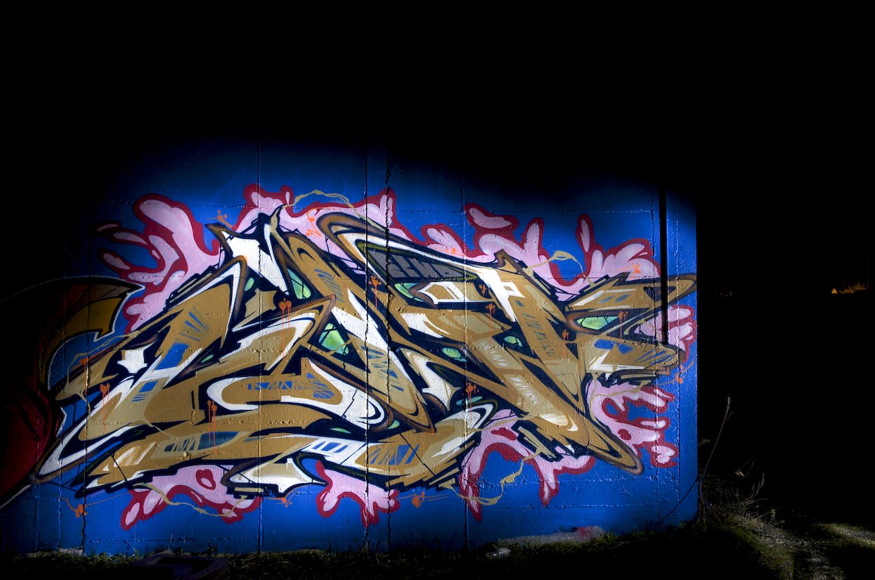 Graffiti Wall in Kleve - Photo by Jupiter - Echo, Hall-of-Fame, HallWorks (2013)