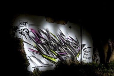 Graffiti Wall in Kleve - Photo by Jupiter - Ephiq, Hall-of-Fame, HallWorks (2013)