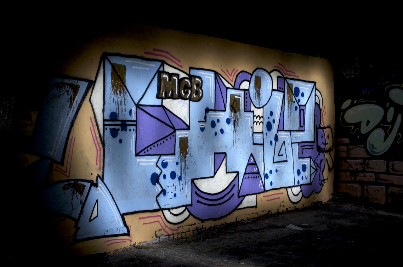 Graffiti Wall in Köln - Photo by Jupiter - Chile, MGB, Cologne (2013)