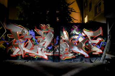 Graffiti Wall in Köln - Photo by Jupiter - Bandits, Cologne, Colonia (2012)