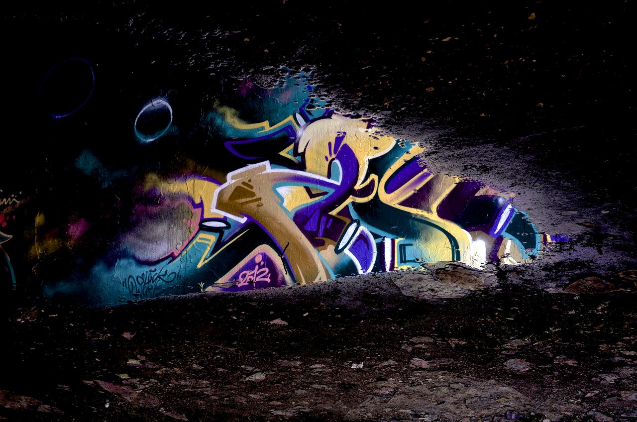 Graffiti Wall in Köln - Photo by Jupiter - Abe, ClockWork, Cologne (2012)
