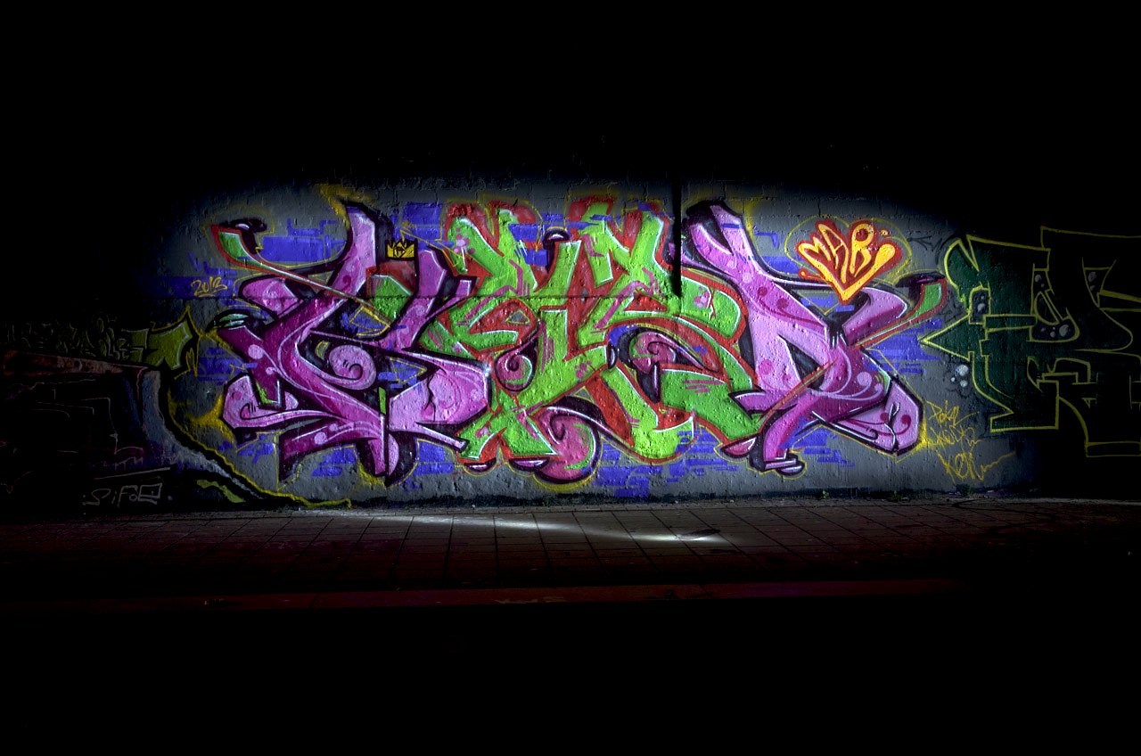 Graffiti Wall in Köln - Photo by Jupiter - Kero, SCT, Cologne (2013)