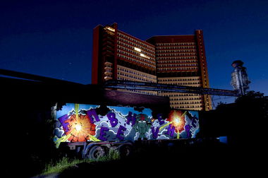 Graffiti Artwork in Köln - Photo by Jupiter - Behave, Beyond-Justice, BHave (2012)