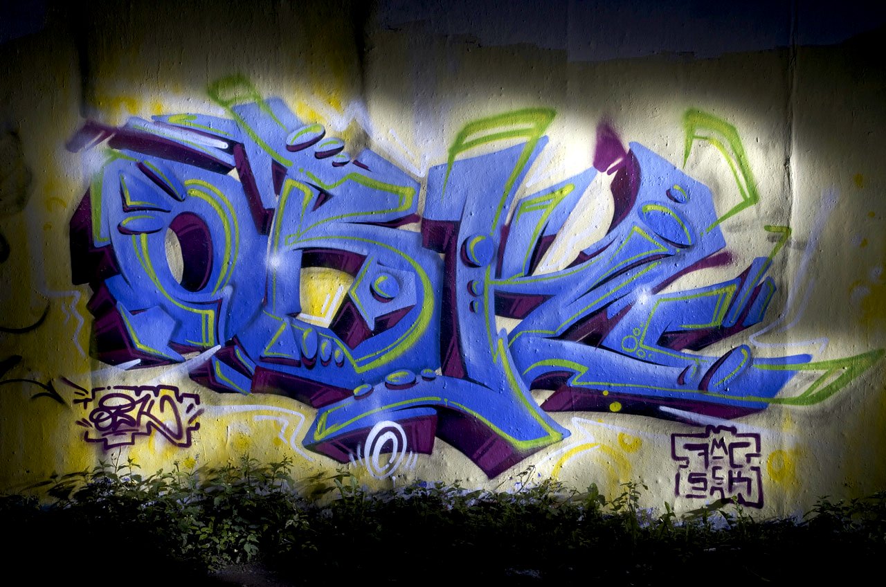 Graffiti Wall in Köln - Photo by Jupiter - Cologne, Colonia, DraughtSerial (2013)