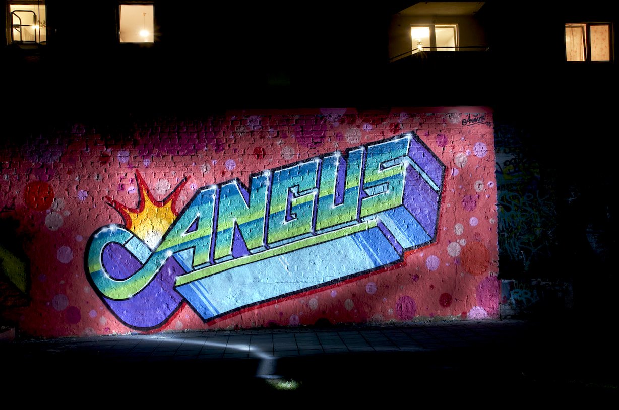 Graffiti Wall in Köln - Photo by Jupiter - Angus, BanditsRed, Cologne (2013)