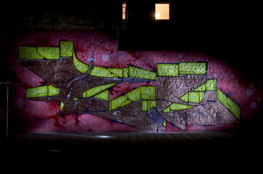 Graffiti Wall in Köln - Photo by Jupiter - Wert, BanditsRed, Cologne (2013)