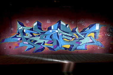 Graffiti Wall in Köln - Photo by Jupiter - Kont, BanditsRed, Cologne (2013)