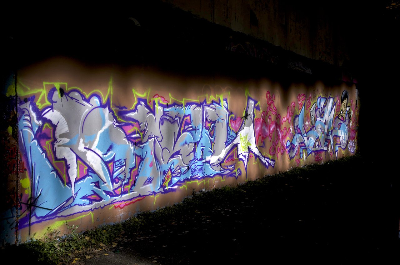 Graffiti Wall in Köln - Photo by Jupiter - Pokal, Bal, SCT (2013)