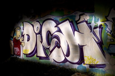 Graffiti Wall in Köln - Photo by Jupiter - Dish, TYOs, Cologne (2013)