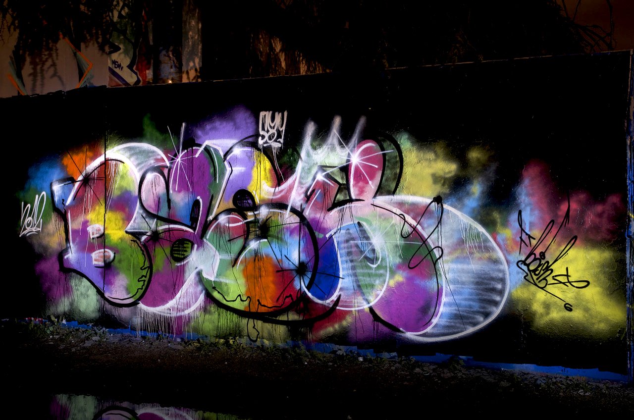 Graffiti Wall in Köln - Photo by Jupiter - Bash, N2L, Cologne (2012)