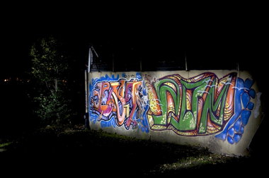 Graffiti Wall in Köln - Photo by Jupiter - Lost, Pop, ILoveYou