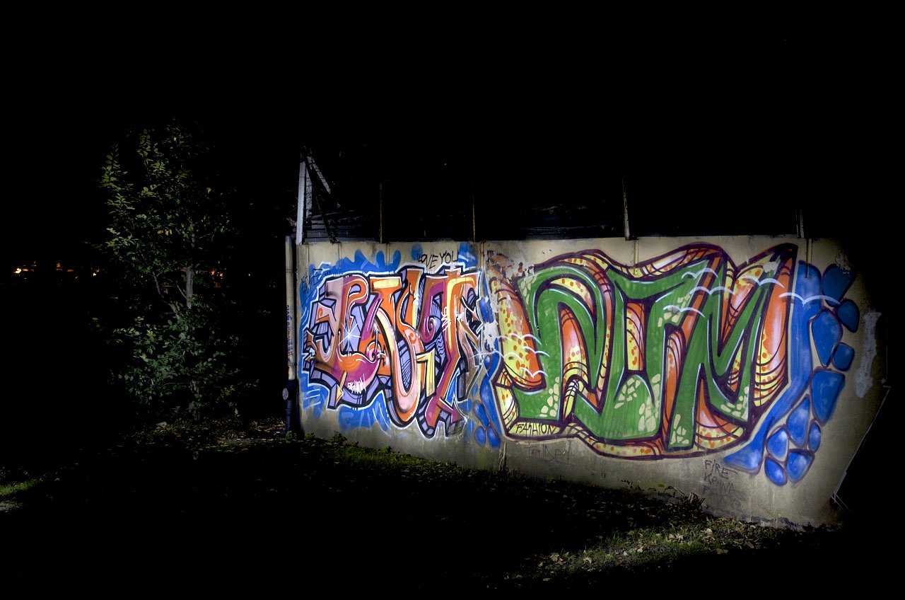 Graffiti Wall in Köln - Photo by Jupiter - Lost, Pop, ILoveYou