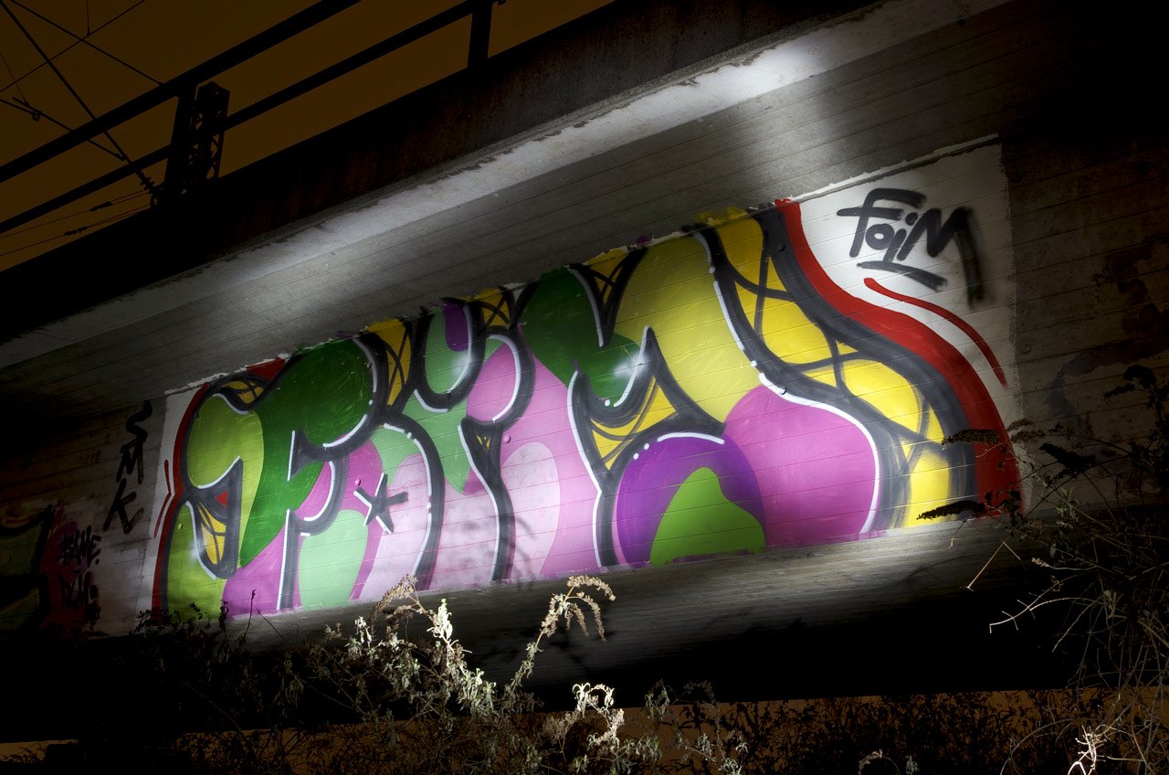 Graffiti Bombing in Köln - Photo by Jupiter - Foim, SMK, 180