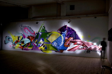 Graffiti Wall in Köln - Photo by Jupiter - Semor, TAD, DHS (2013)