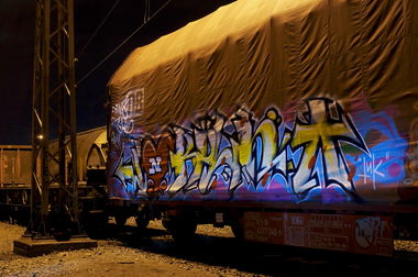 Graffiti Train in Köln - Photo by Jupiter - Cargo, Cologne, Colonia (2011)