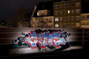 Graffiti Bombing in Köln - Photo by Jupiter - Zens, INK, Cologne (2014)