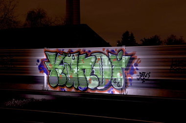 Graffiti Bombing in Köln - Photo by Jupiter - Kandy, DFV, Cologne (2014)