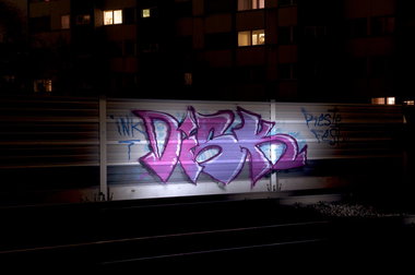 Graffiti Bombing in Köln - Photo by Jupiter - Disk, INK, Cologne (2014)