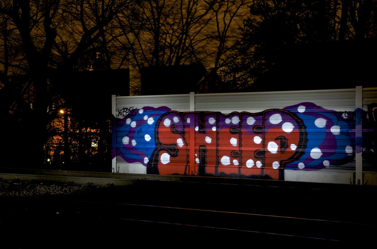 Graffiti Bombing in Köln - Photo by Jupiter - Sheep, Cologne, Colonia (2013)