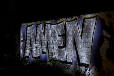 Graffiti Wall in Köln - Photo by Jupiter - Amen, Cologne, Colonia (2013)
