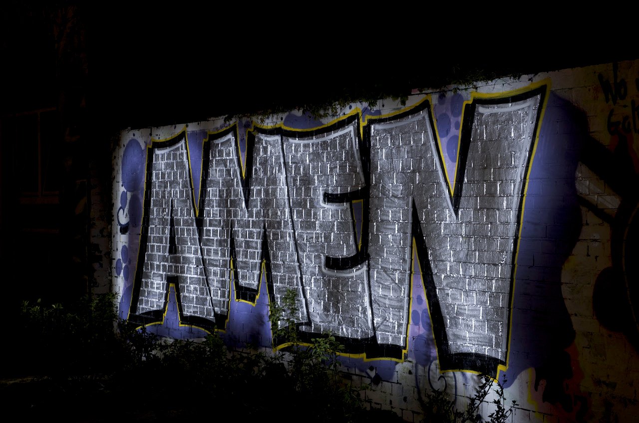 Graffiti Wall in Köln - Photo by Jupiter - Amen, Cologne, Colonia (2013)