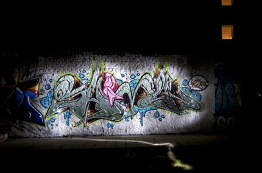 Graffiti Wall in Köln - Photo by Jupiter - Shimun, Cologne, Hall-of-Fame (2013)