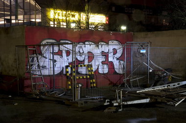 Graffiti Bombing in Köln - Photo by Jupiter - Spider, IMR, Cologne