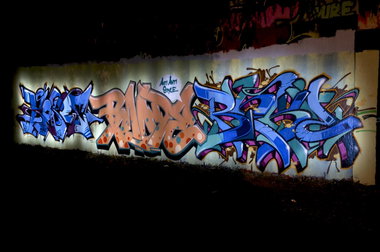 Graffiti Wall in Köln - Photo by Jupiter - Köbes, PMode, Rekas (2013)