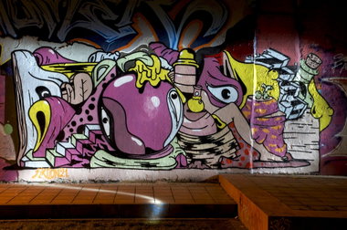 Graffiti Wall in Köln - Photo by Jupiter - Fiktion21, XXCrew, Cologne (2013)