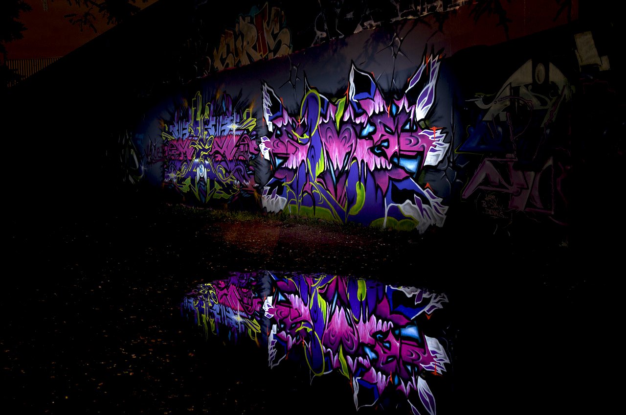Graffiti Wall in Köln - Photo by Jupiter - Ges, Sime, OH (2011)