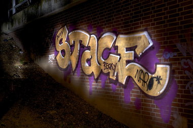 Graffiti Bombing in Köln - Photo by Jupiter - Stace, BridgeWorks, Cologne