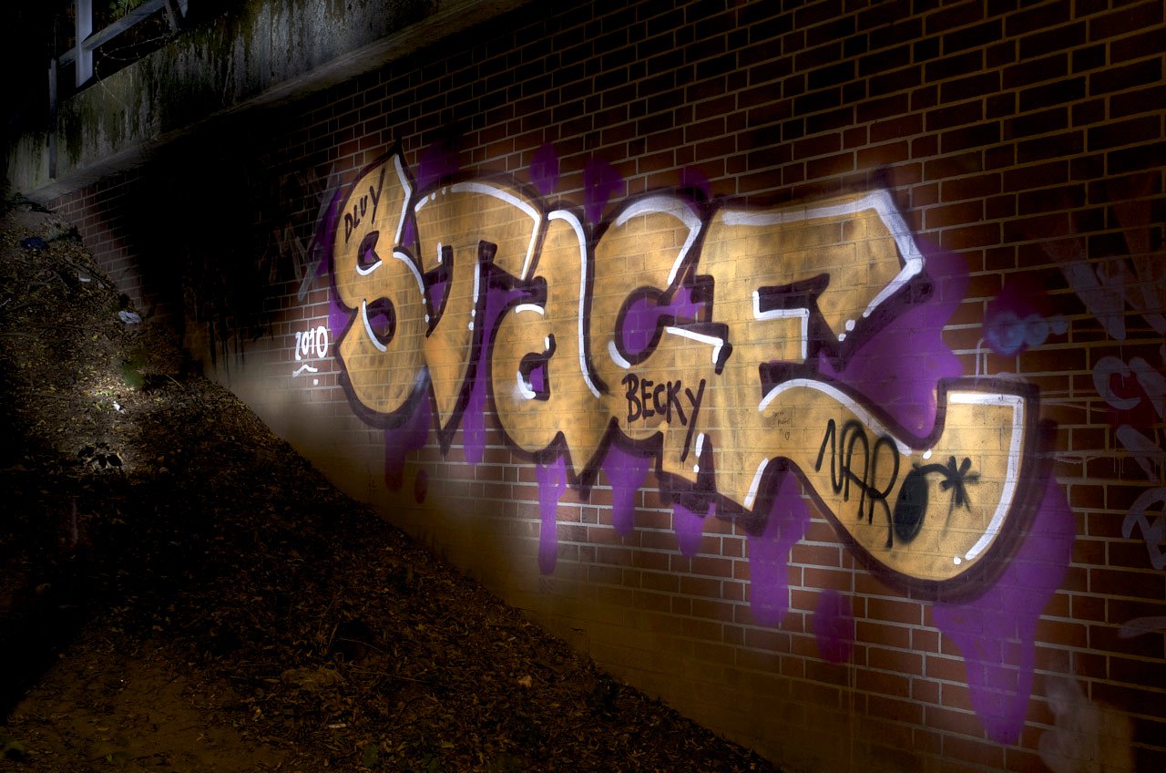 Graffiti Bombing in Köln - Photo by Jupiter - Stace, BridgeWorks, Cologne