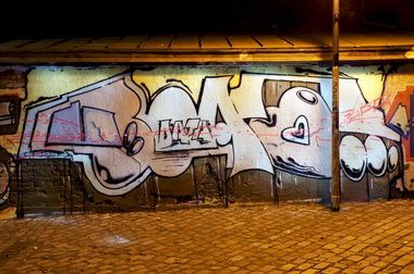 Graffiti Wall in Köln - Photo by Jupiter - UBoat, Nice, Hall-of-Fame (2014)