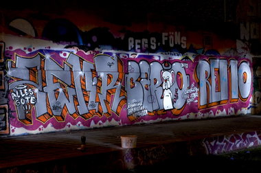Graffiti Wall in Köln - Photo by Jupiter - Zemr, Bario, Remo (2014)