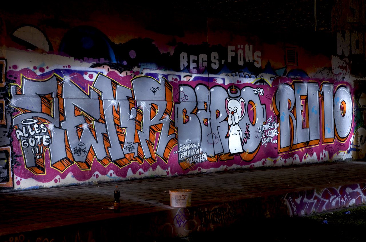 Graffiti Wall in Köln - Photo by Jupiter - Zemr, Bario, Remo (2014)
