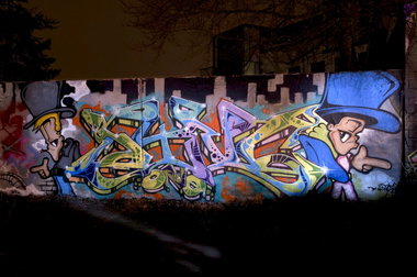 Graffiti Wall in Köln - Photo by Jupiter - Box, Sync, Cologne (2014)