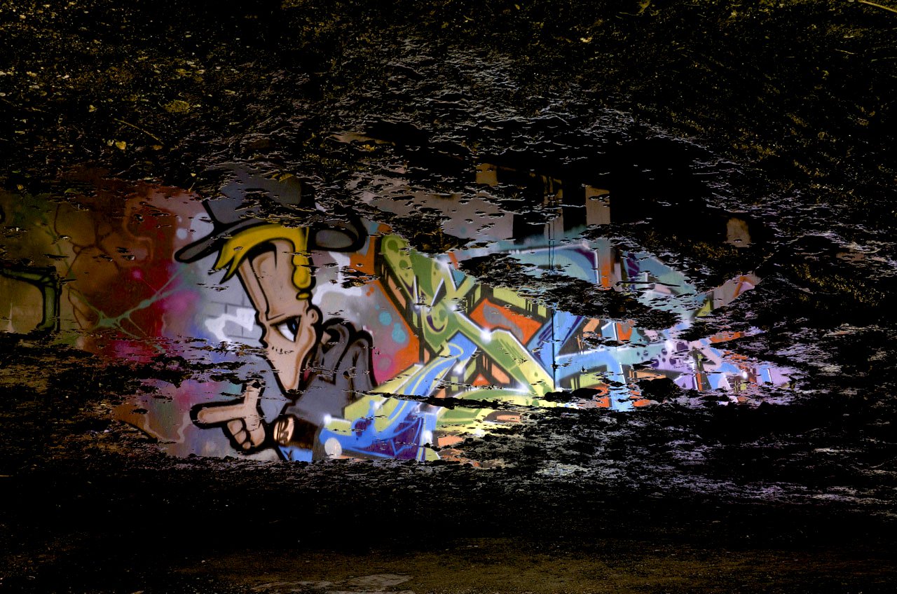 Graffiti Artwork in Köln - Photo by Jupiter - Box, Sync, Reflection (2014)