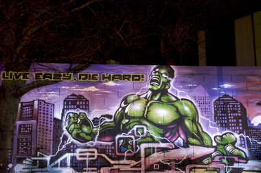 Graffiti Wall in Köln - Photo by Jupiter - Eazy-T, Character, CPS (2014)