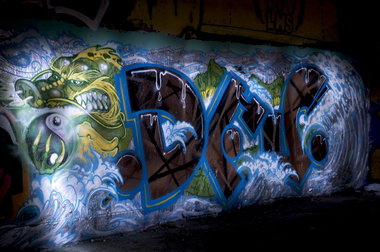 Graffiti Wall in Köln - Photo by Jupiter - DFV, Character, Cologne (2013)