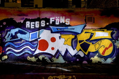 Graffiti Wall in Köln - Photo by Jupiter - Regs, Föns, Cologne (2013)