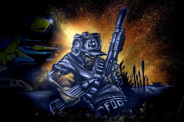 Graffiti Wall in Kleve - Photo by Jupiter - Ephiq, Character, FoD (2013)