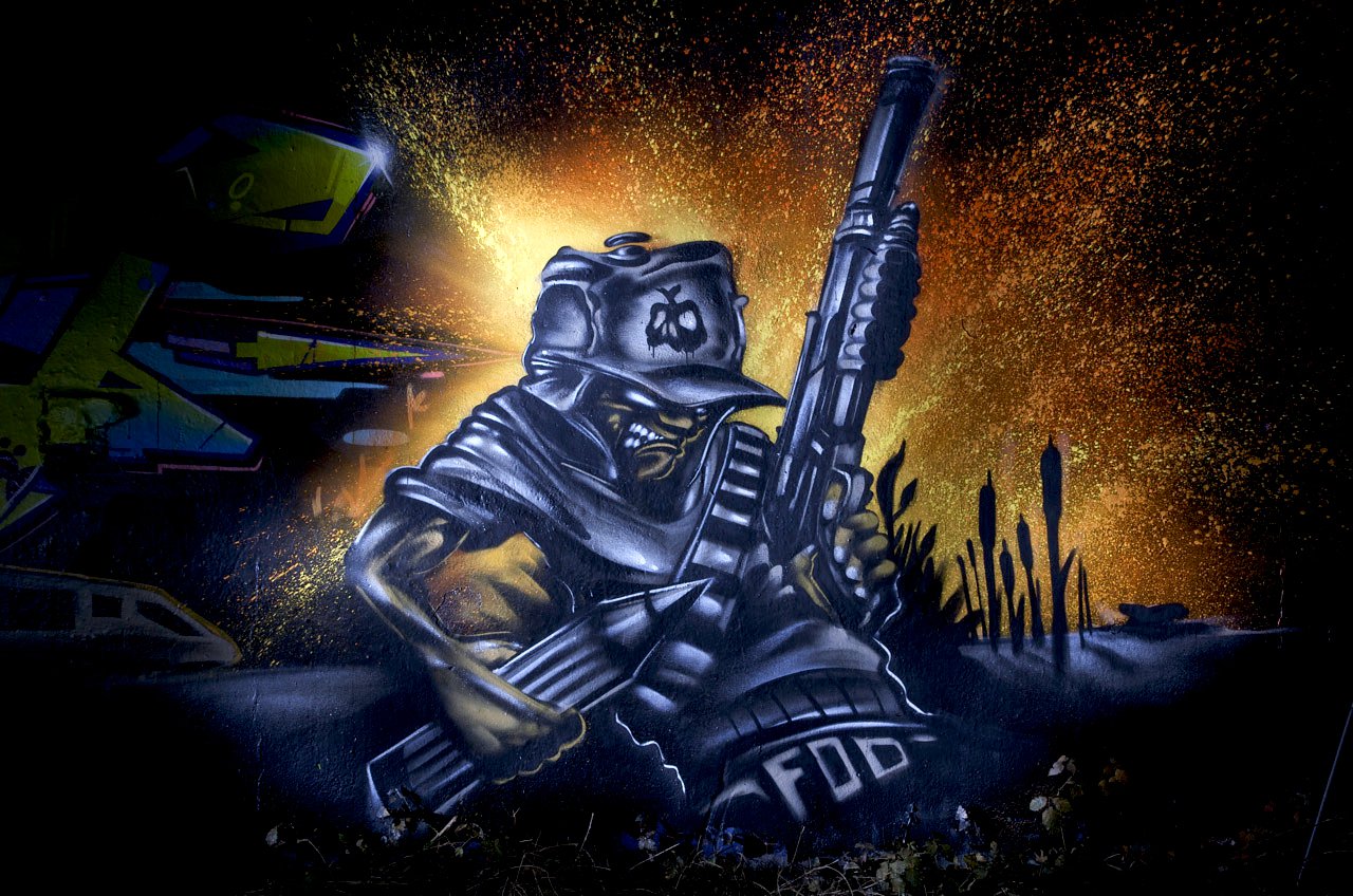 Graffiti Wall in Kleve - Photo by Jupiter - Ephiq, Character, FoD (2013)