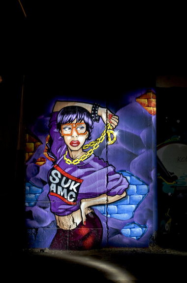 Graffiti Wall in Koblenz - Photo by Jupiter - Dater, Character, AMC (2013)