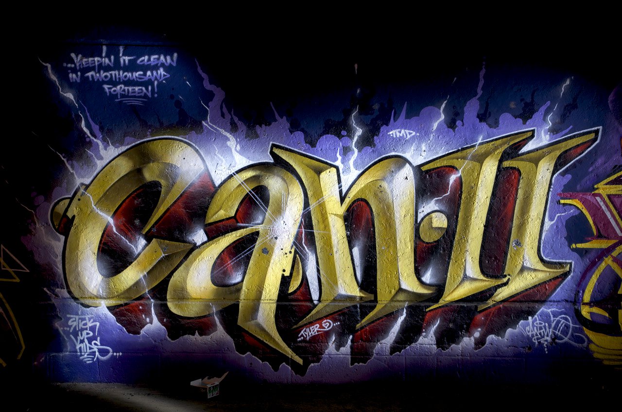 Graffiti Wall in Koblenz - Photo by Jupiter - Can2, CanTwo, AMC (2013)