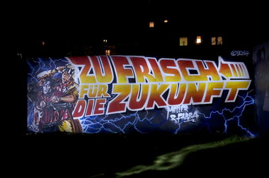 Graffiti Wall in Dortmund - Photo by Jupiter - Haze, Peche, Character (2014)