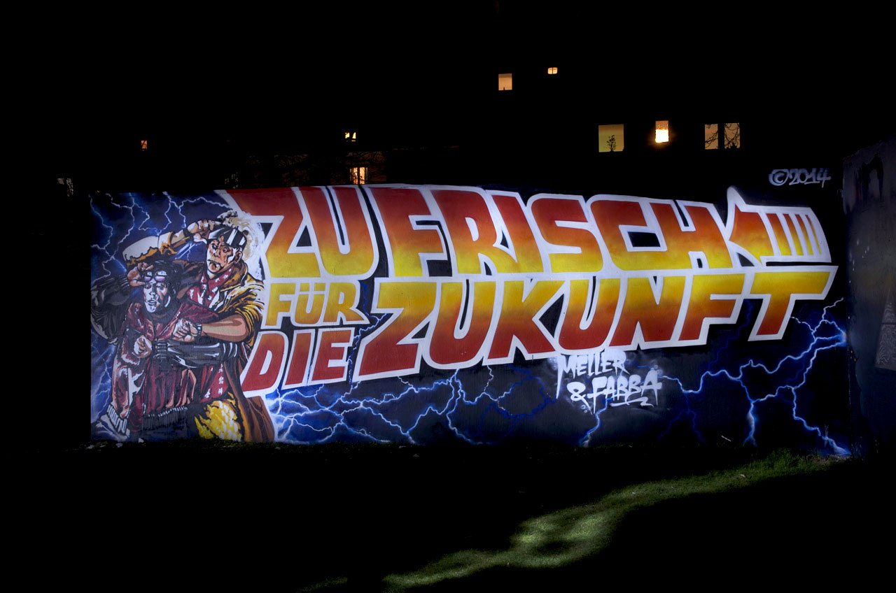 Graffiti Wall in Dortmund - Photo by Jupiter - Haze, Peche, Character (2014)