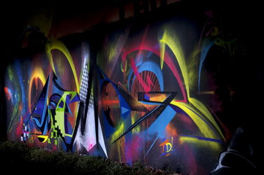 Graffiti Wall in Köln - Photo by Jupiter - Semor, TAD, DHS (2012)