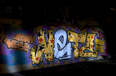 Graffiti Wall in Köln - Photo by Jupiter - Comy, Weise, Netz (2013)